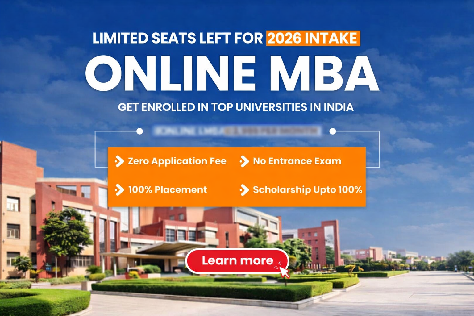 Affordable Online MBA Programs in India 2026