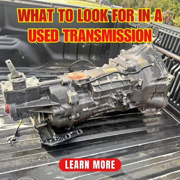 Everything You Need to Know Before Buying a Used Transmission